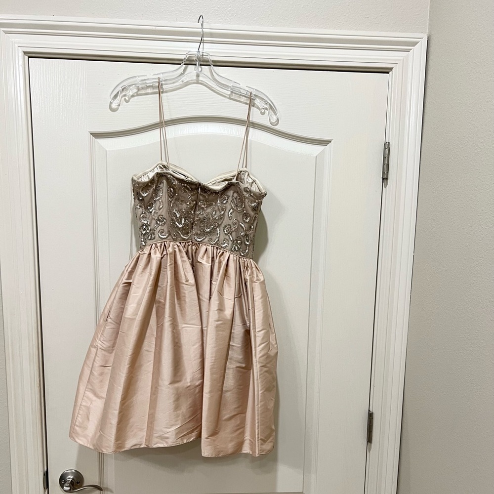 Aidan Mattox A-Line Sweetheart Tulle Short Dresses - Picture 3 of 5